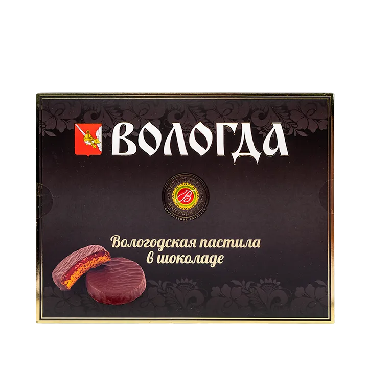 Пастила без сахара с клюквой в молочном и темном шоколаде 340 г