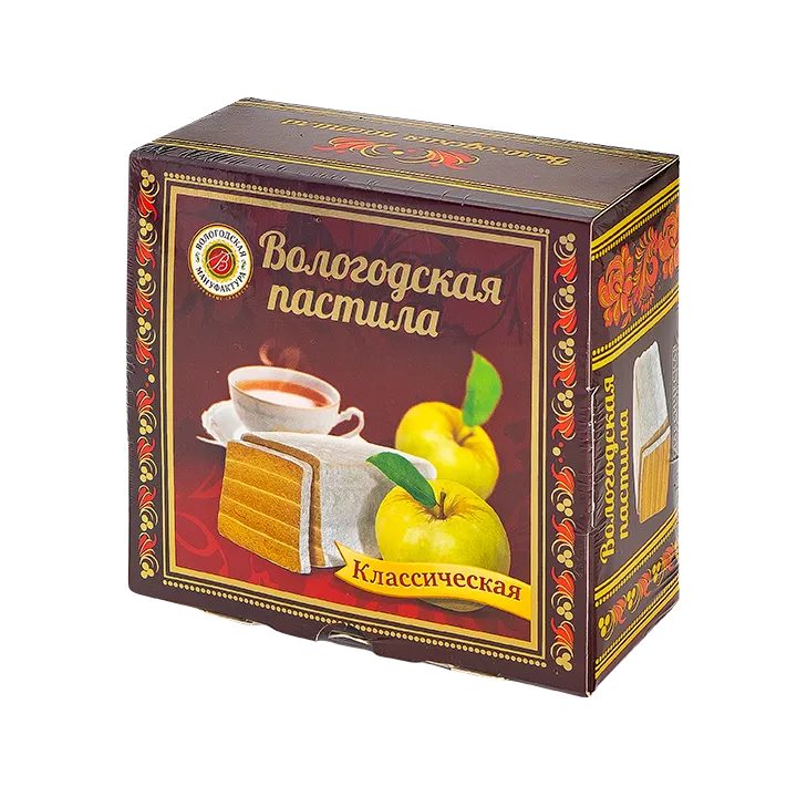Пастила с сахаром классическая яблочная 150 г