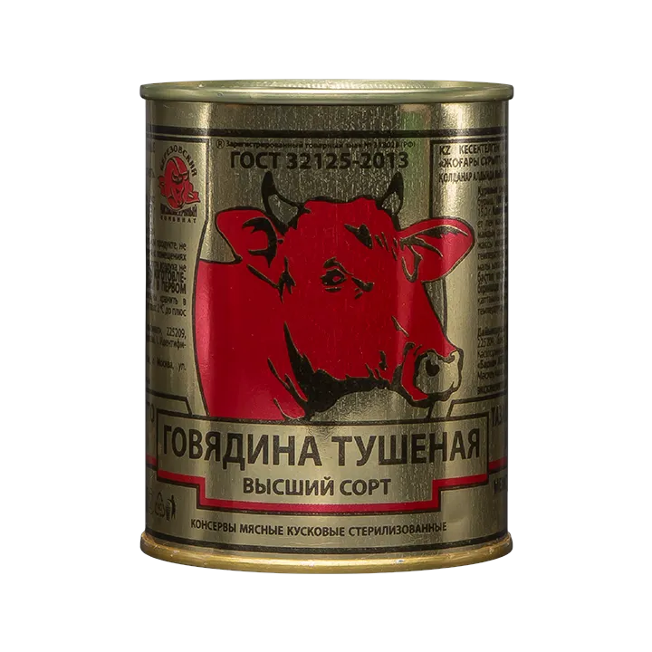 Говядина тушеная 338 г (ж/б ключ) ГОСТ