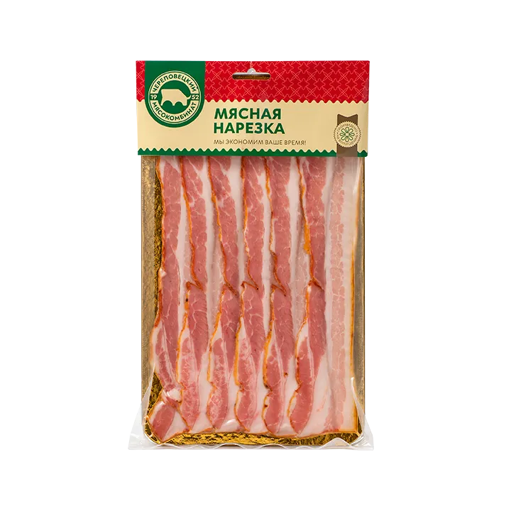 Грудинка Бескостная кат. Г в/у 100 г (нарезка)