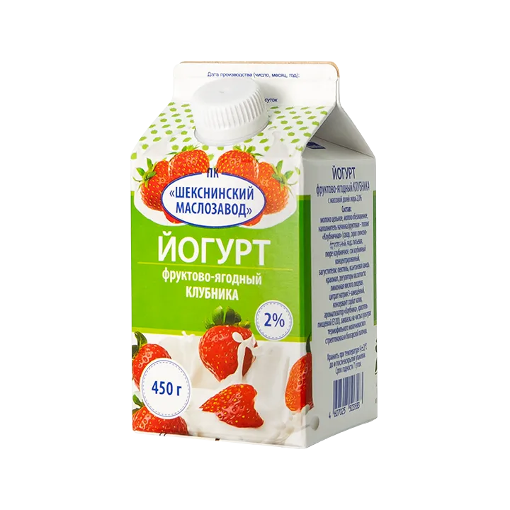 Йогурт питьевой «Клубника» 2,5%