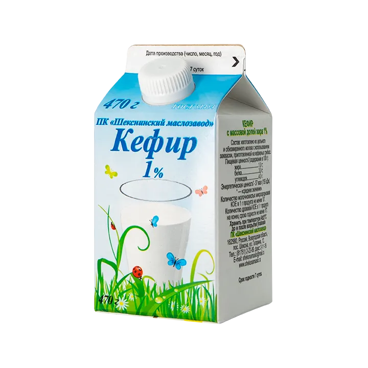 Кефир 1% 470 г