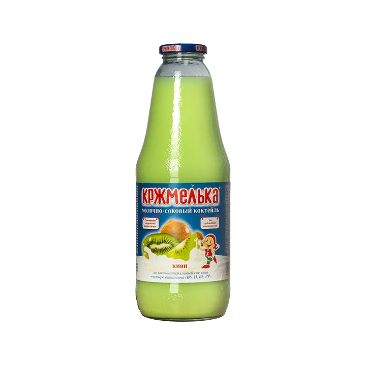 Коктейль молочно-соковый Киви 1 л (стекло)