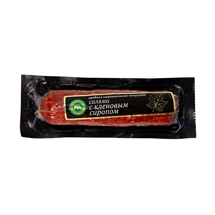 Колбаски Салями с Кленовым Сиропом с/к п/сух в/у 190 г