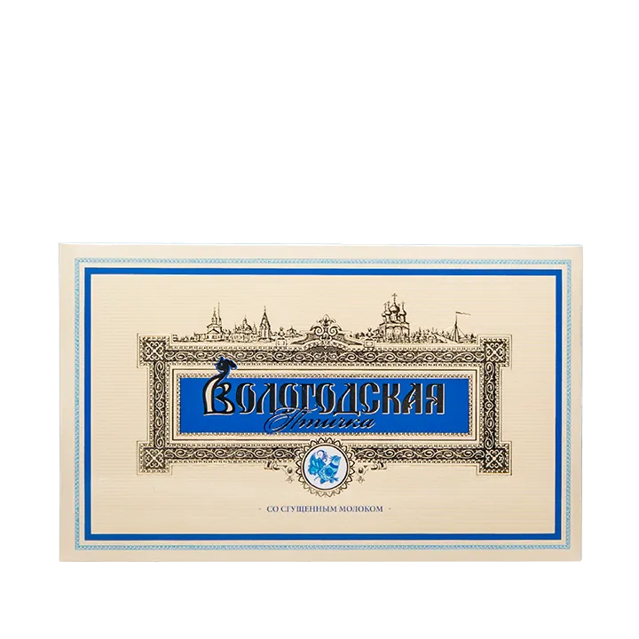 Конфеты Вологодская Птичка со Сгущенным Молоком 230 г | КФ Вологда