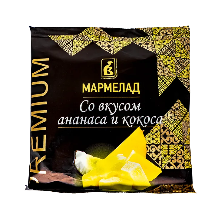 Мармелад Ананас-Кокос 230 г | КФ Вологда