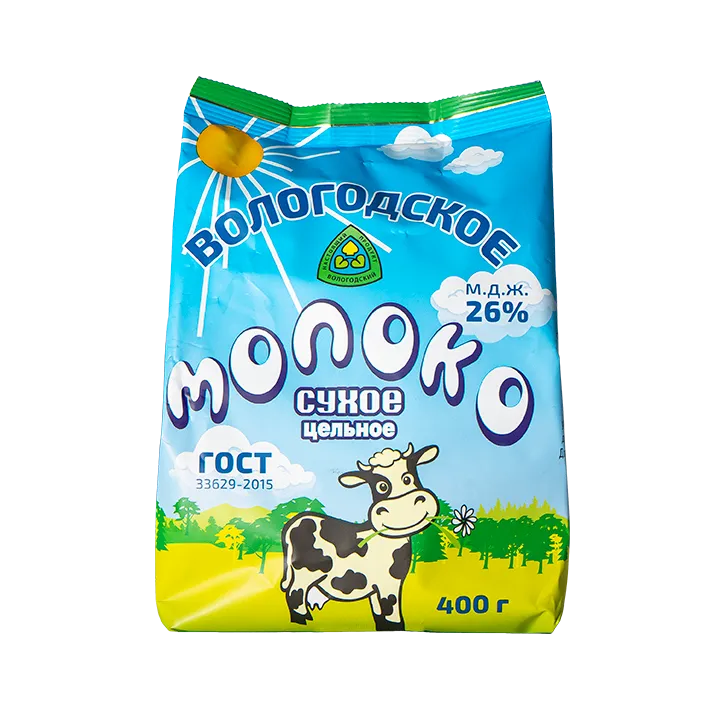Молоко сухое 26% 400 г