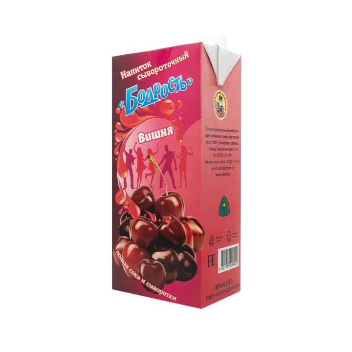 напиток с соком вишни