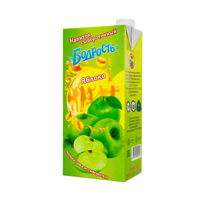 напиток с соком яблока