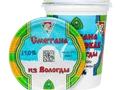 Сметана «Вологодская» 15% 400г, т/у
