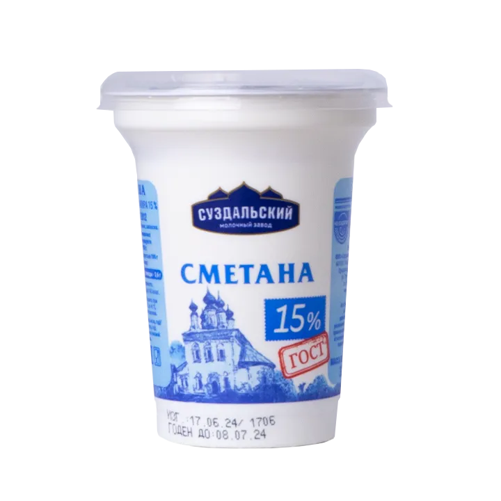 сметана 15%