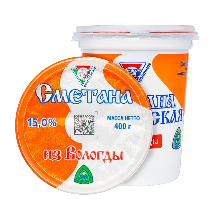 Сметана 15% 400 г