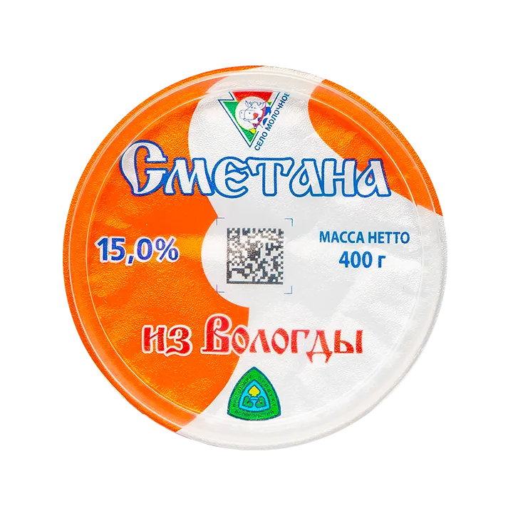 сметана 400 г