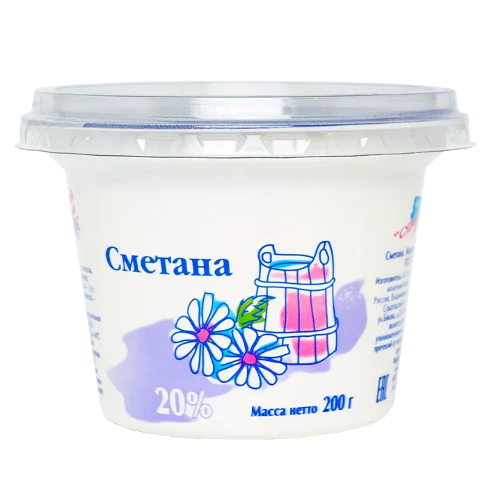 сметана 20%