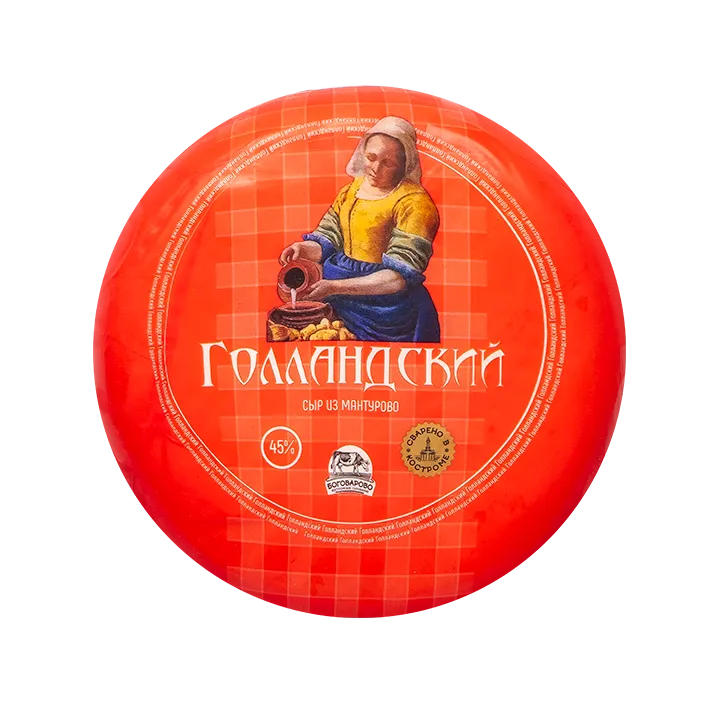 Сыр Голландский 45% вес 1,5 кг
