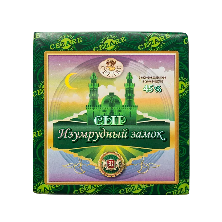 Сыр Изумрудный замок 45% вес 2 кг
