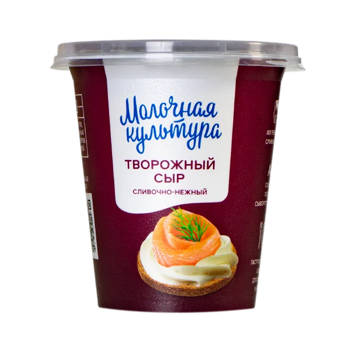 Сыр творожный сливочный 60% в стакане 130 г