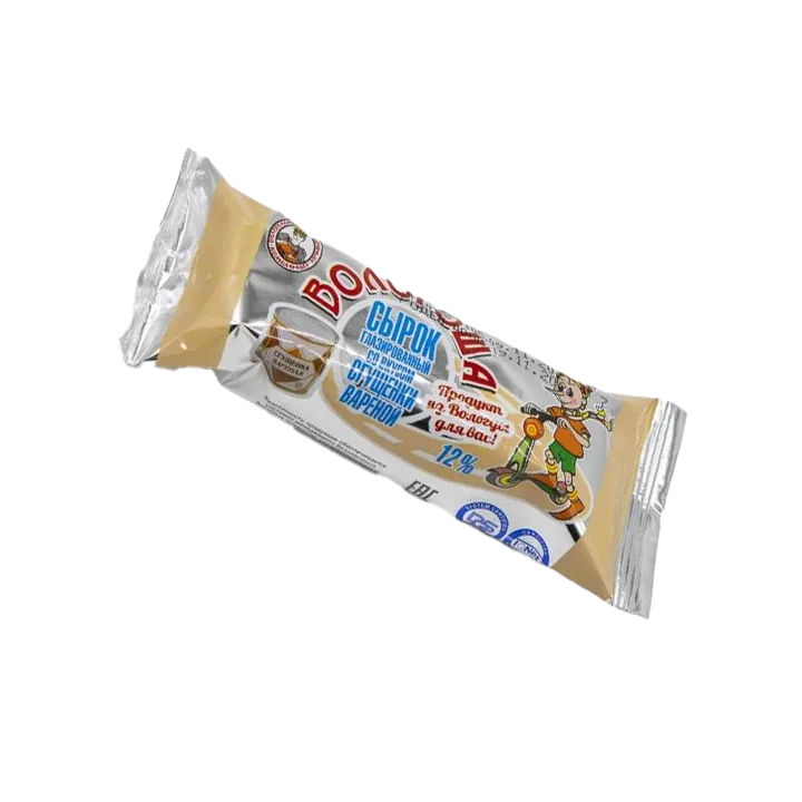 Сырки глазированные «Вологоша» 12% вареная сгущенка 30 г