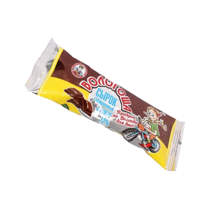 Сырки глазированные «Вологоша» 12% Какао 30 г