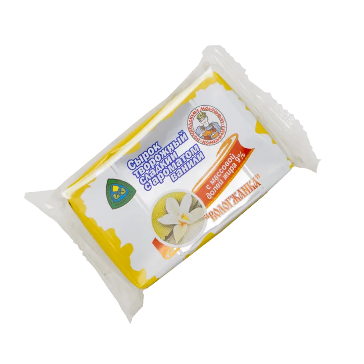 Сырки творожные «Вологжанка» ваниль 9% в фольге 100 г