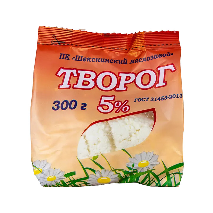 Творог 5% (пленка) 300 г