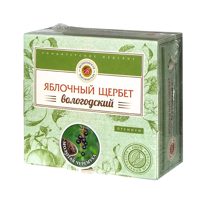 Щербет яблочный с черемухой 250 г