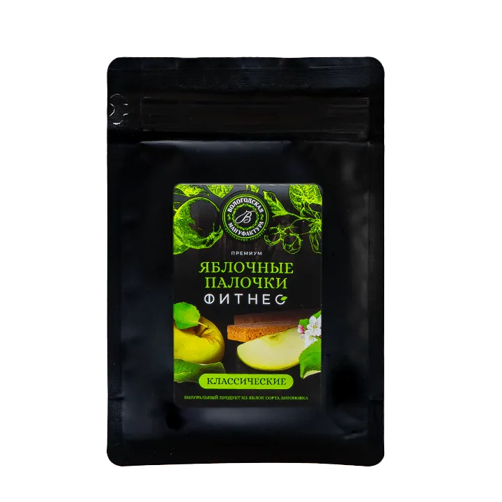 Яблочные палочки без сахара 150 г