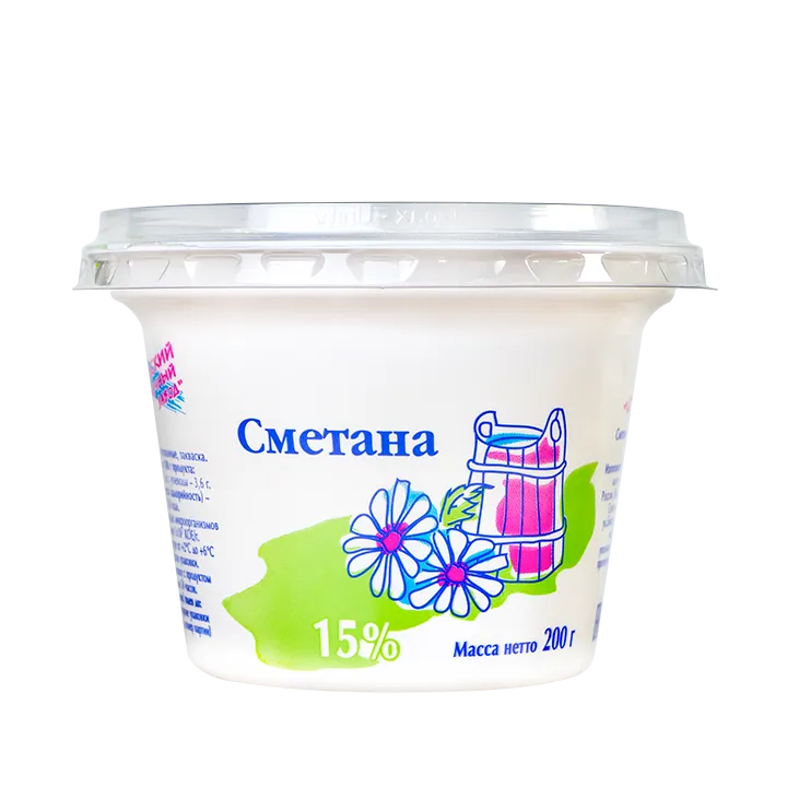 сметана 15%