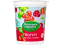 Йогурт 6% 0,2 л/8 Брусника-клюква (п/стакан) | Молочное счастье