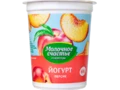 Йогурт 6% 0,2 л/8 Персик (п/стакан) | Молочное счастье