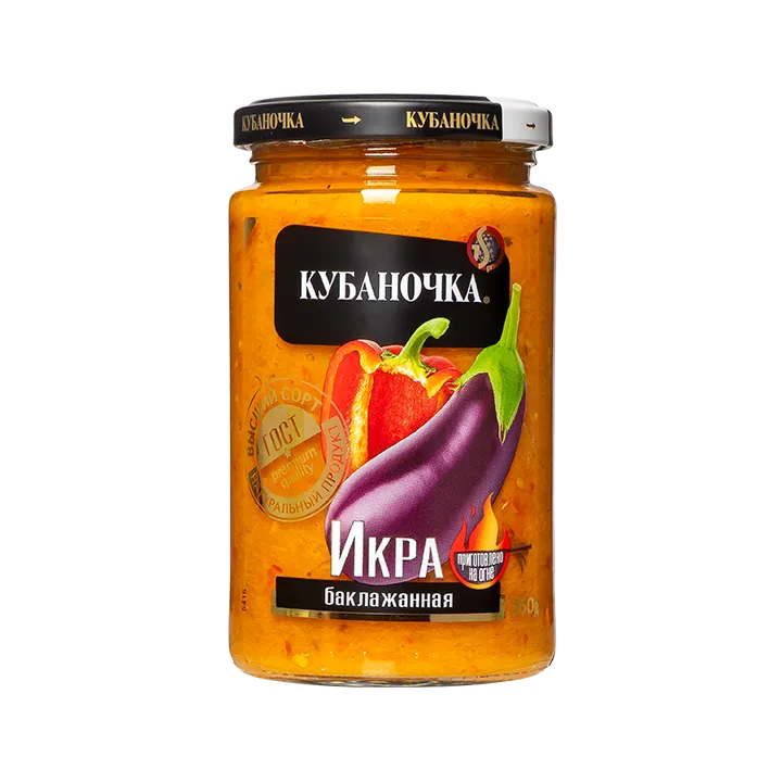 Икра Баклажанная 360 г (стекло)