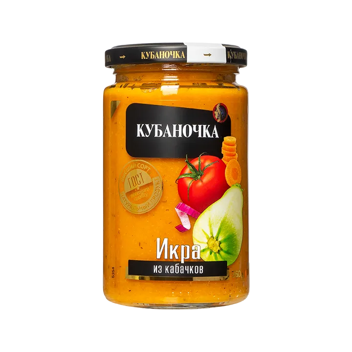Икра из Кабачков 360 г (стекло)