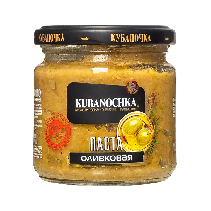 Оливковая паста 200 г (стекло)