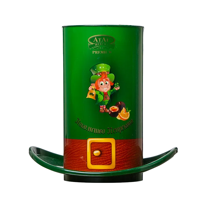 Драже Цилиндр лакомство лепрекона в шоколадной глазури | АТАГ