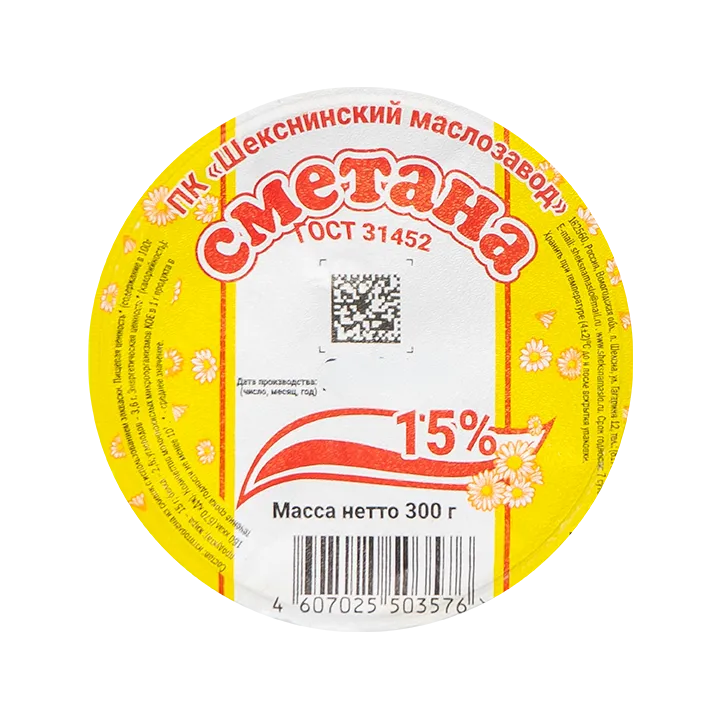 сметана 300 г