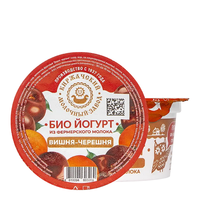 Биойогурт Вишня-Черешня 2% 120 г