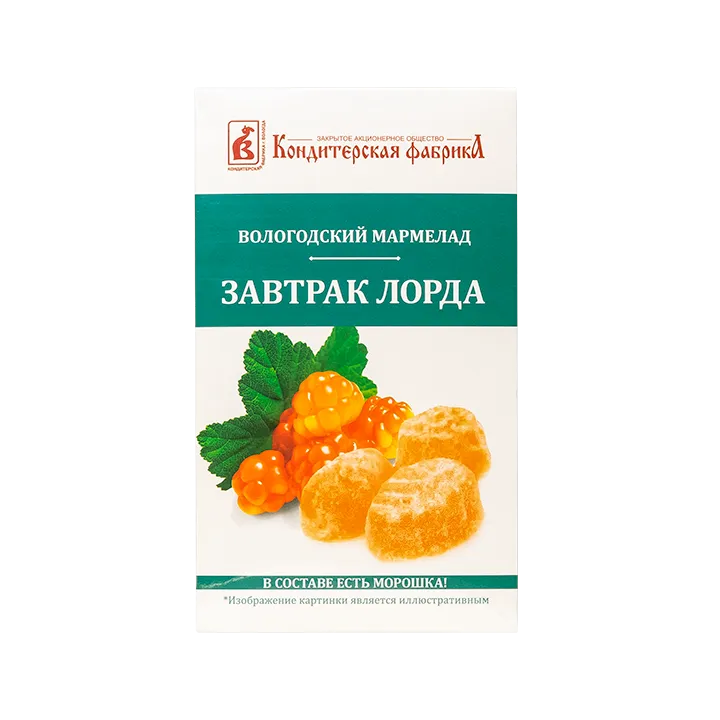 Мармелад Завтрак лорда с морошкой 280 г