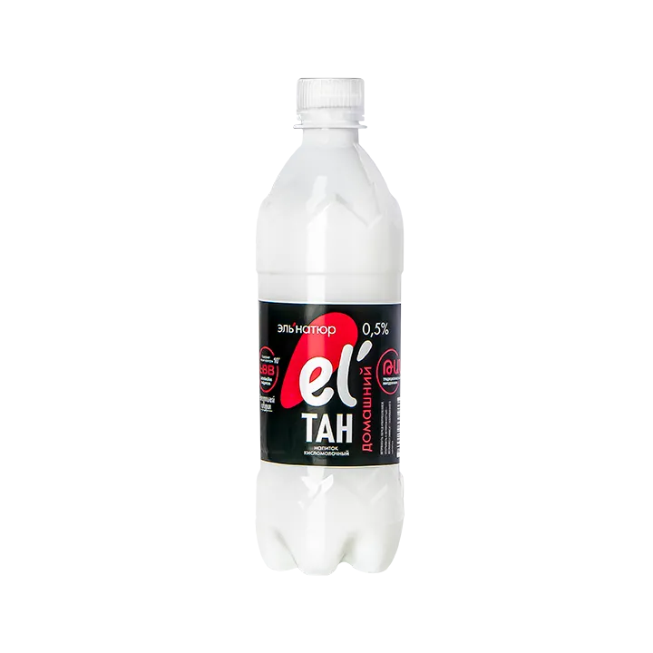 Тан Эльнатюр живой 0.5 л, 0,5% в ПЭТ-бутылке