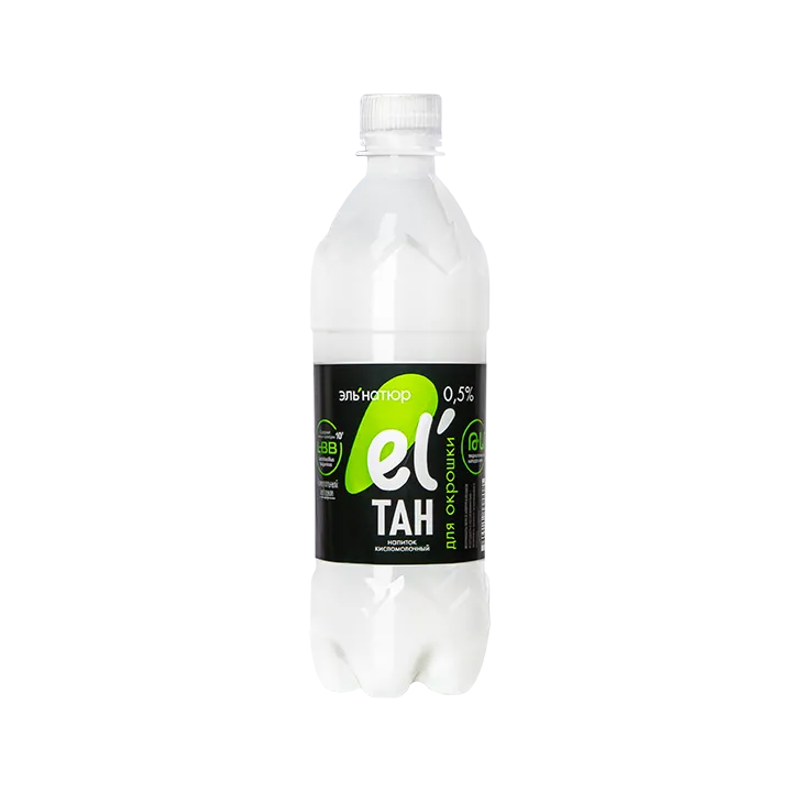 Тан Эльнатюр для окрошки 0,5% в ПЭТ-бутылке