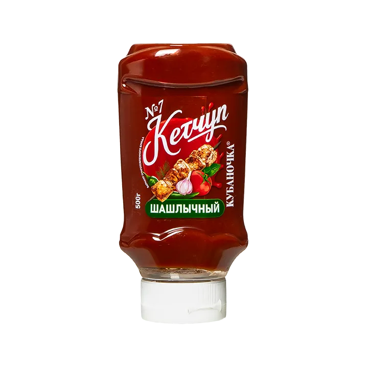 Кетчуп Шашлычный 500 г, в ПЭТ-бутылке