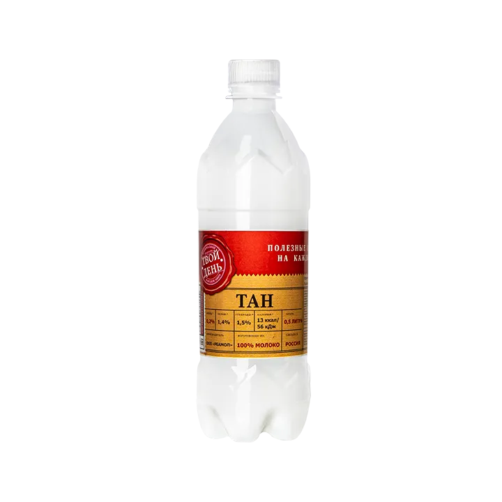 Тан Твой День 0,5 л 0,2% в ПЭТ-бутылке