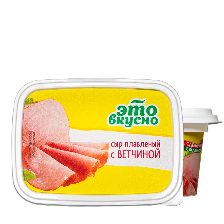 Сыр плавленный с Ветчиной 40%, 150г