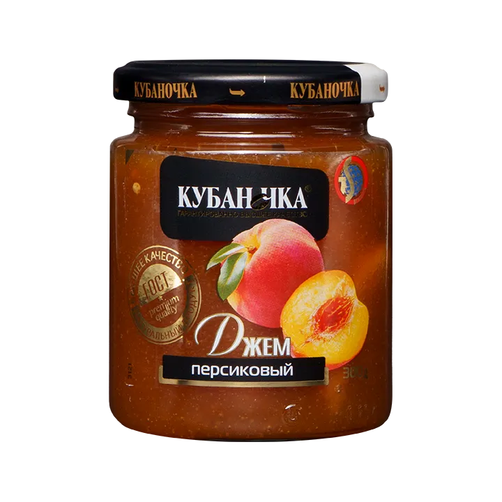 Джем Персиковый, 300 г в стекле