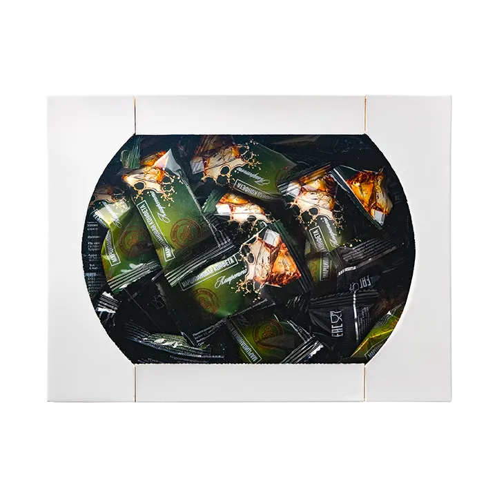 Конфеты глазированные Марципановые Амаретто, 500 г в телевизоре