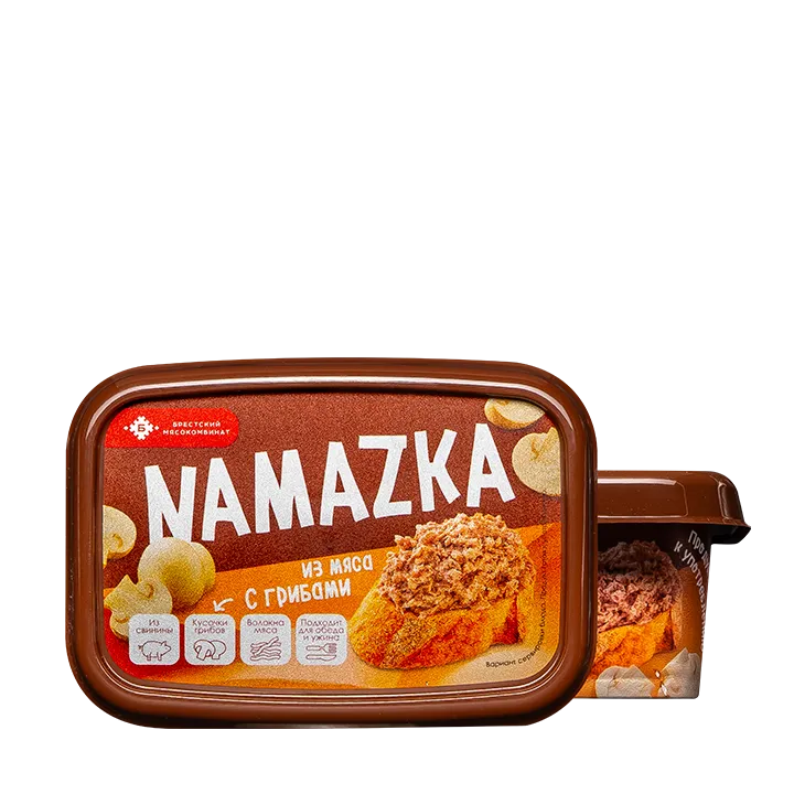 Намазка из мяса свинины с грибами 150 г