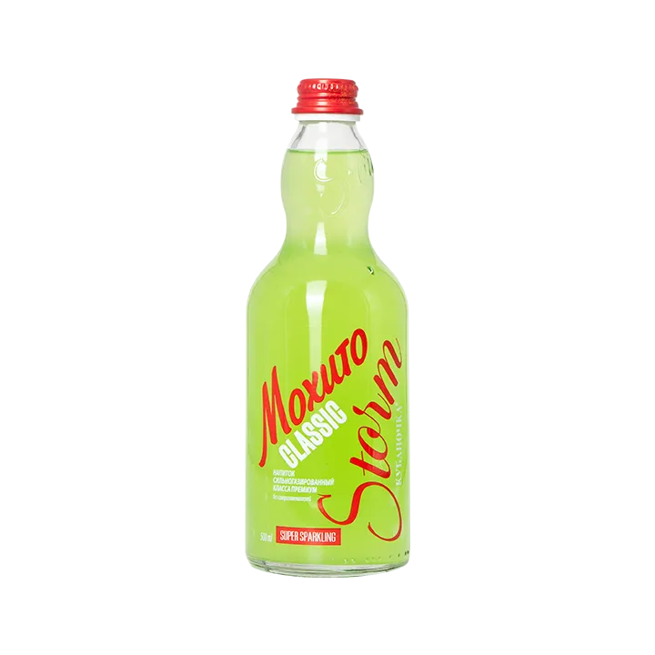 Напиток Мохито Шторм, 500 г в стекле | Кубаночка