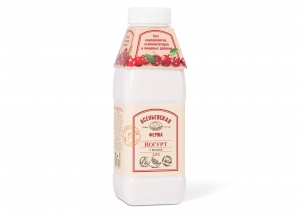 Йогурт «Асеньевская ферма» с плодово-ягодным наполнителем ВИШНЯ