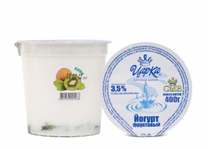 Йогурт (киви) 3,5% п/с стакан 0,4 кг