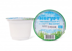 Йогурт кисломолочный 6% 200 г